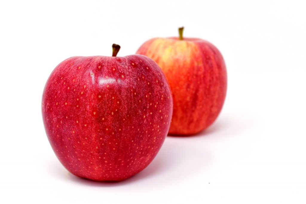 Owoce w pracy - jabłko
